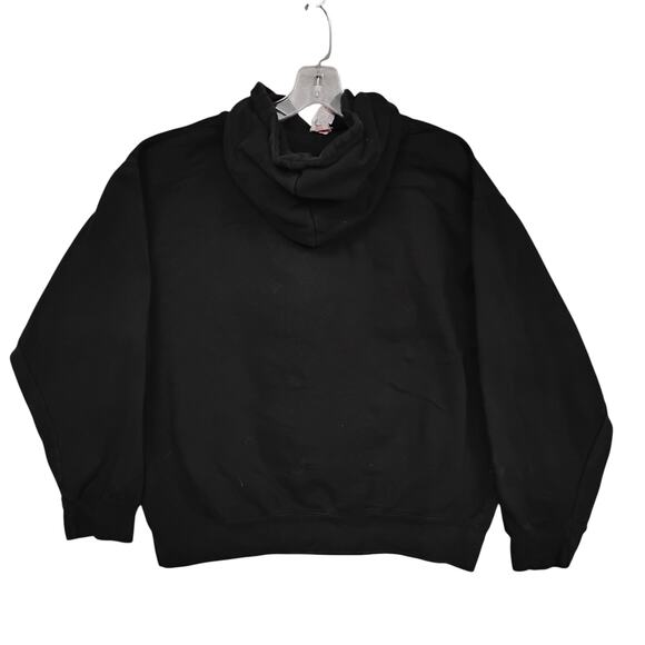 Naruto Shippuden Akatsuki Anime Hoodie Size Large Black with Red Graphics - Picture 2 of 7